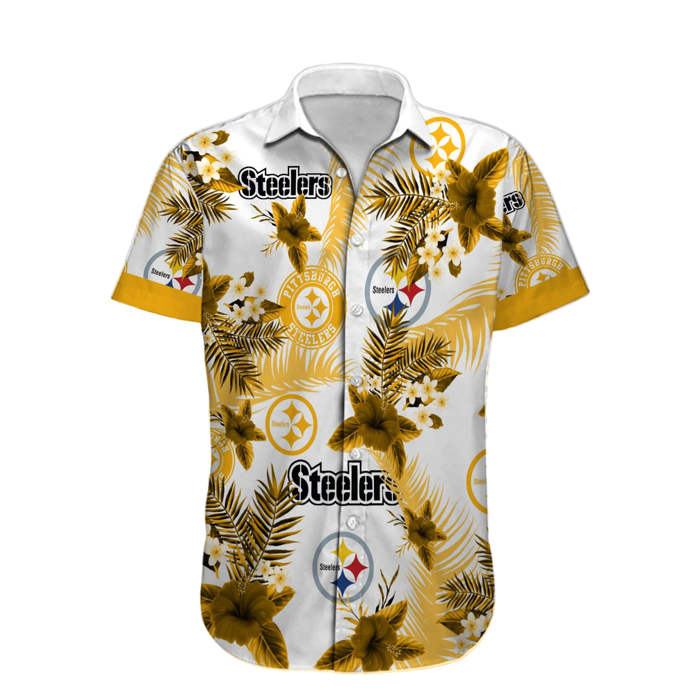 Pittsburgh Steelers Hawaiian Shirt NFL Football Custom Hawaiian Shirt for Men Women Gift For Fans