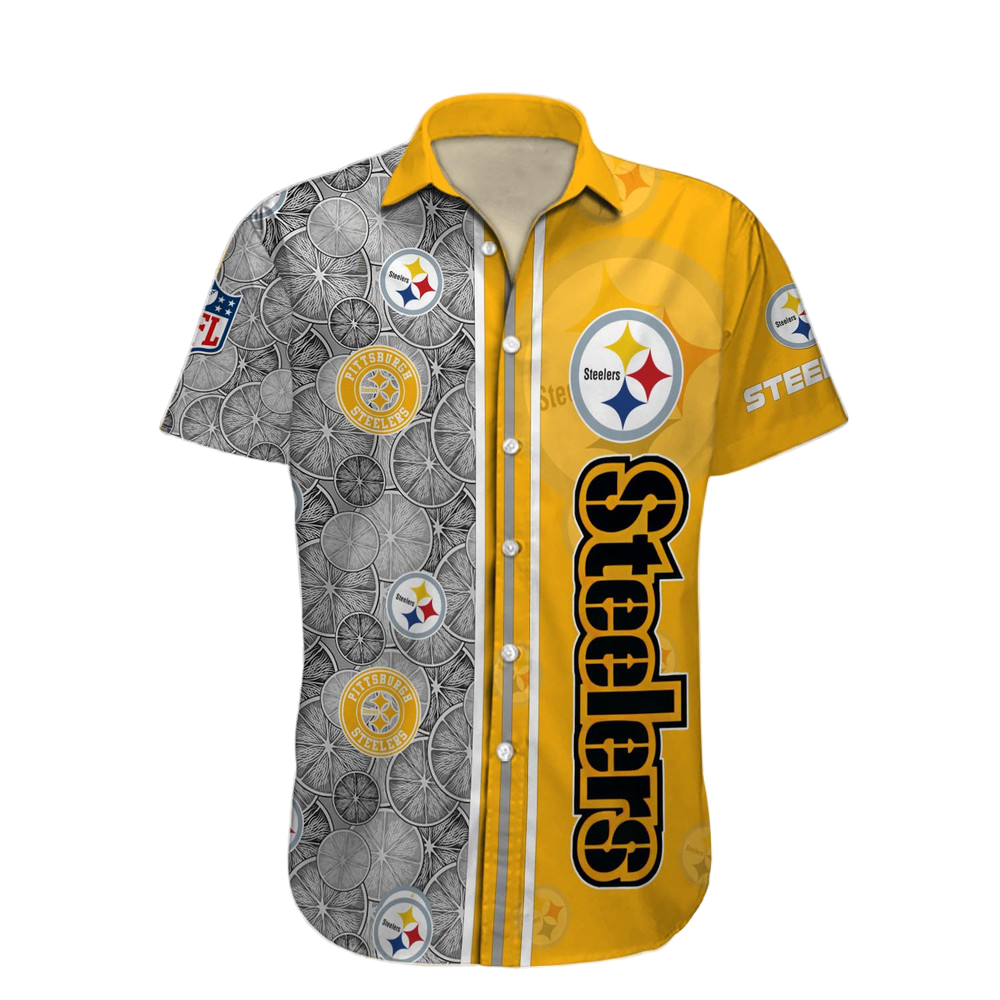 Pittsburgh Steelers Hawaiian Shirt NFL Football Custom Hawaiian Shirt for Men Women Gift For Fans