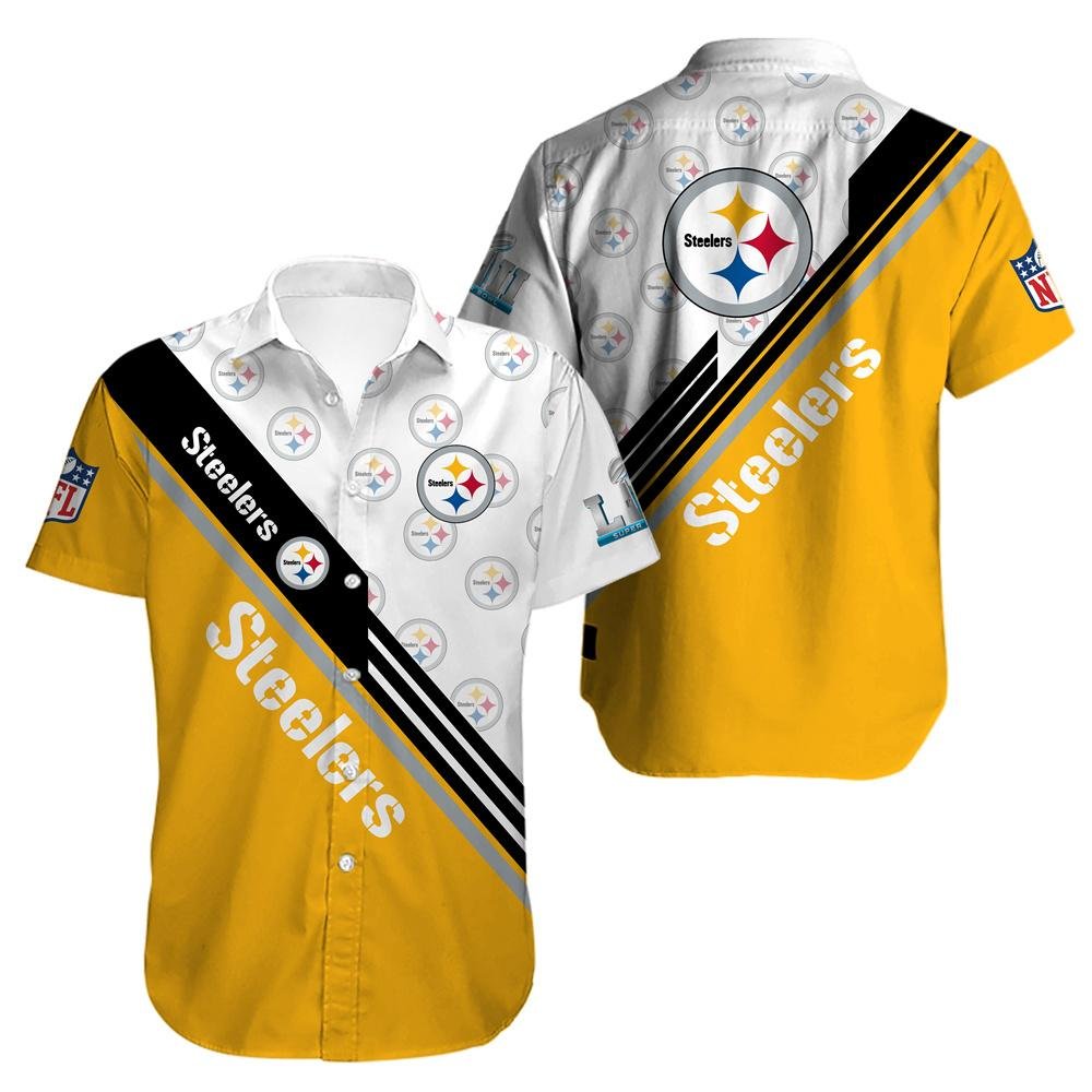 Pittsburgh Steelers Hawaiian Shirt for Men Women