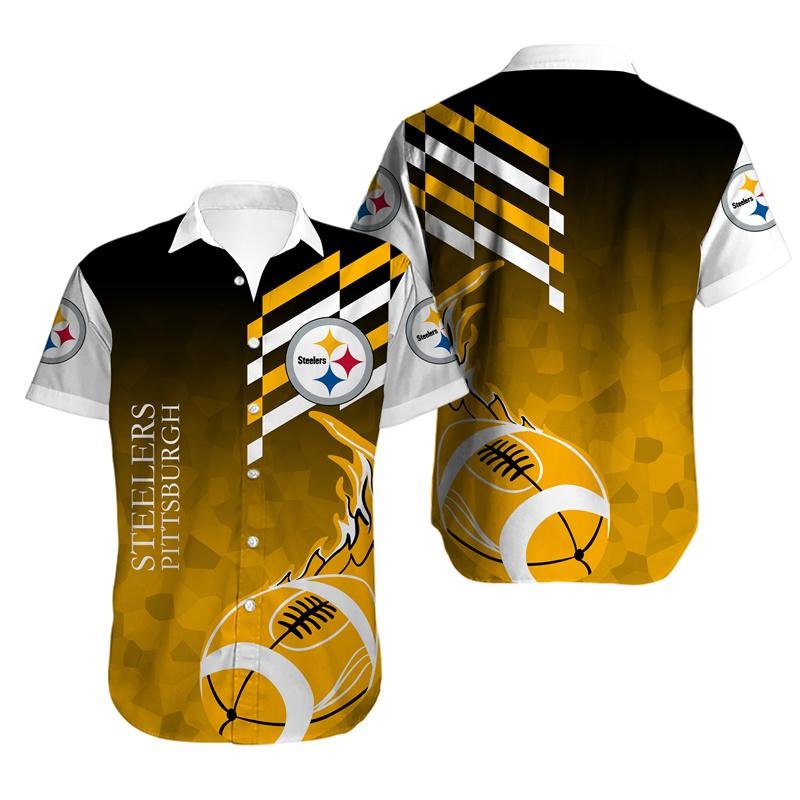 Pittsburgh Steelers Hawaiian Shirt for Men Women