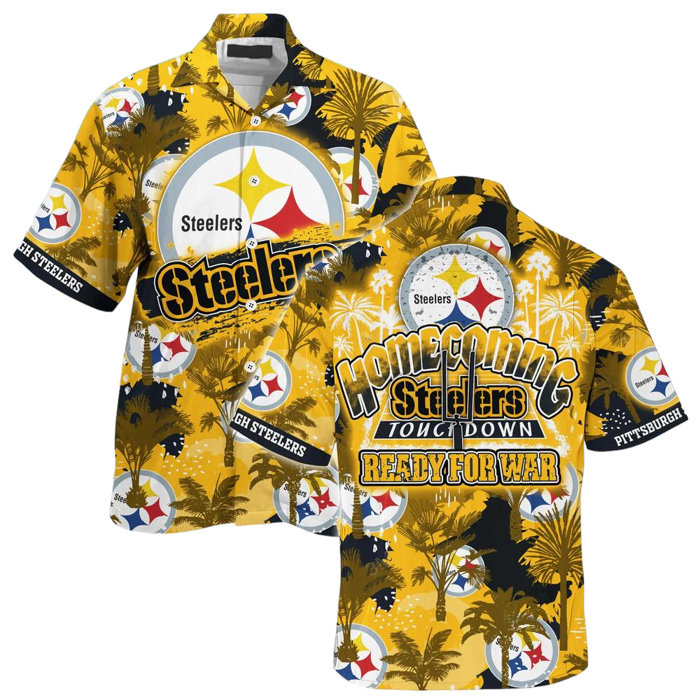 Pittsburgh Steelers NFL Beach Shirt For Sports Fans This Summer Hawaiian Shirt