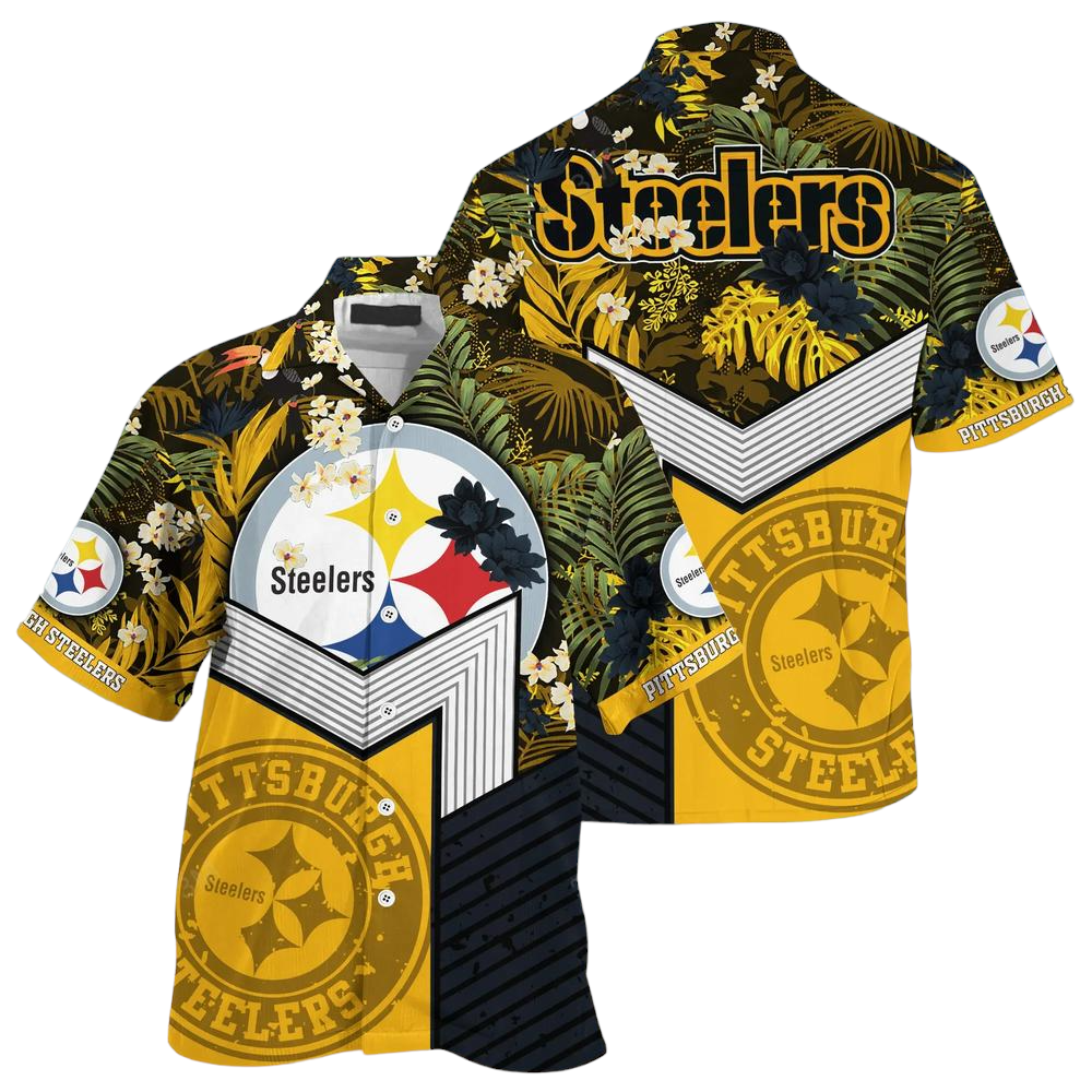 Pittsburgh Steelers NFL Football Beach Shirt This Summer Hawaiian Shirt For Big Fans