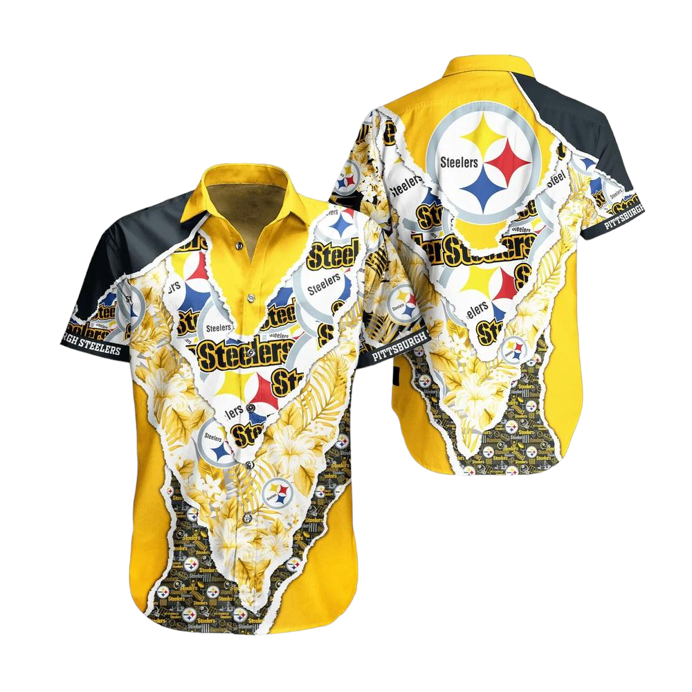 Pittsburgh Steelers NFL Hawaii Shirt Graphic Floral Pattern This Summer Meaningful Gifts For Fans