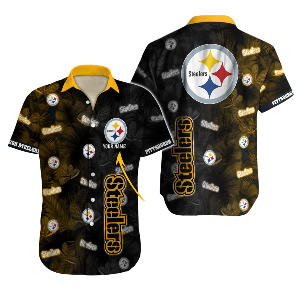 Pittsburgh Steelers NFL Hawaii Shirt NFL Football Custom Hawaiian Shirt for Men Women Gift For Fans