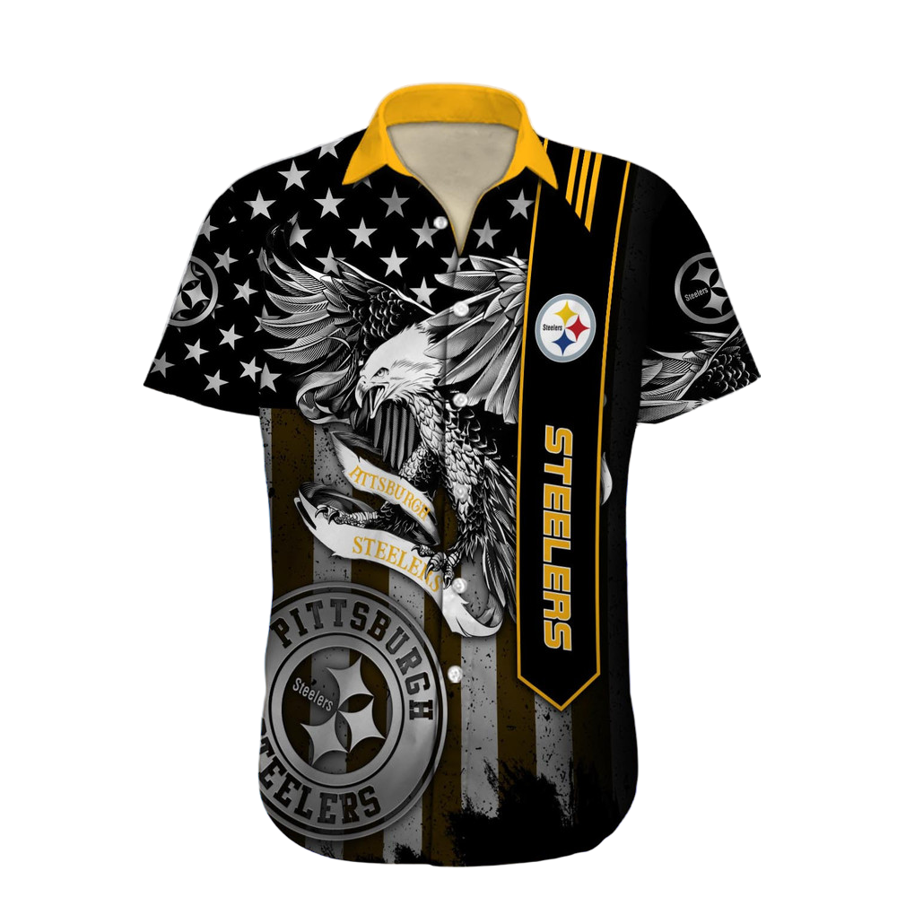 Pittsburgh Steelers NFL Hawaii Shirt NFL Football Custom Hawaiian Shirt for Men Women Gift For Fans