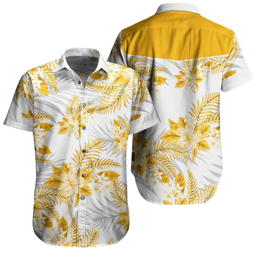 Pittsburgh Steelers NFL Hawaiian Shirt Tropical Pattern Graphic This Summer For Sports Enthusiast