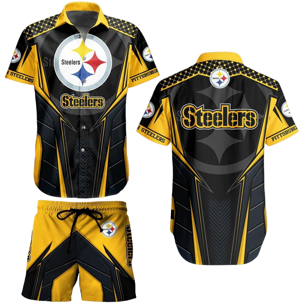 Pittsburgh Steelers NFL Hawaiian Shirt Summer Gift For Sports Enthusiast