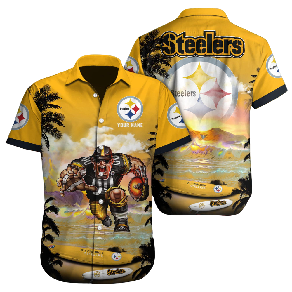 Pittsburgh Steelers NFL NFL Football Custom Hawaiian Shirt for Men Women Gift For Fans