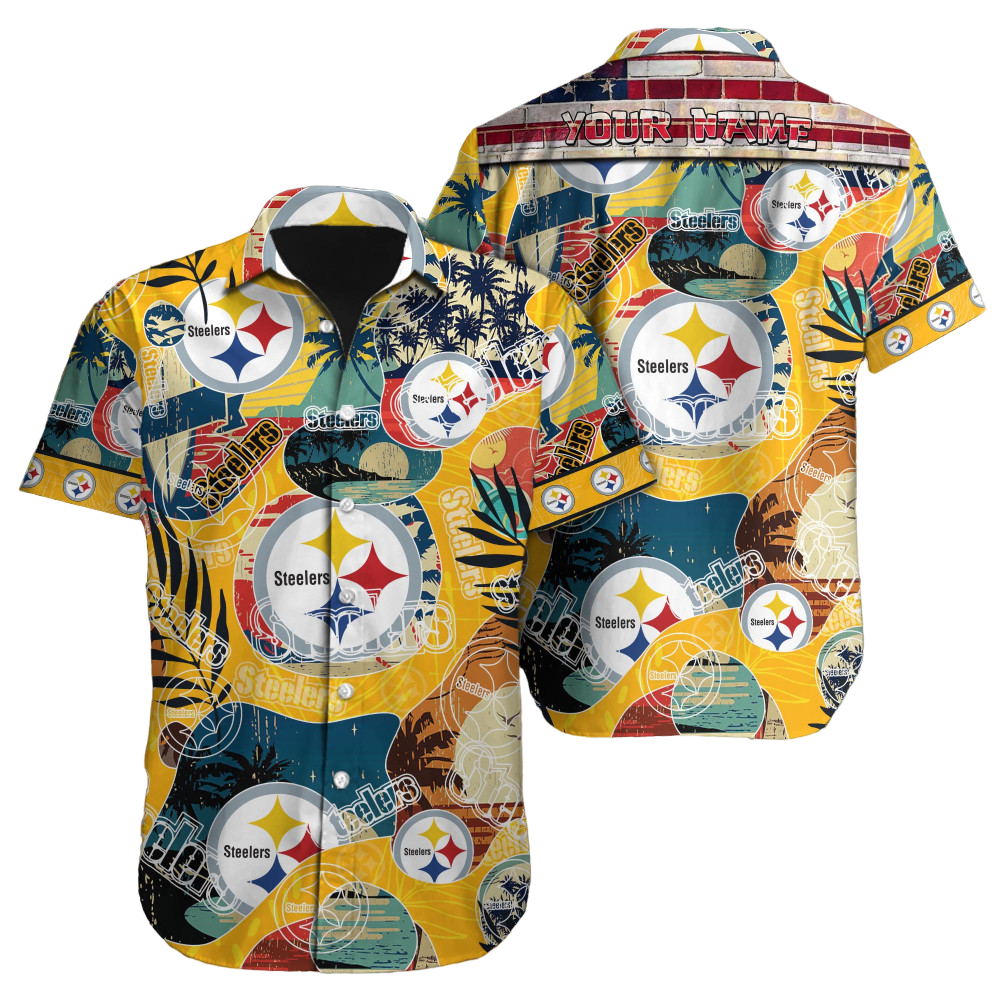 Pittsburgh Steelers NFL NFL Football Custom Hawaiian Shirt for Men Women Gift For Fans