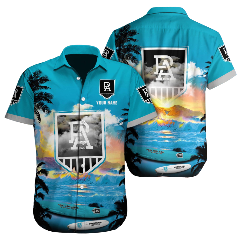 Port Adelaide Power AFL Custom Hawaii Shirt  for Men Women Gift for Fans