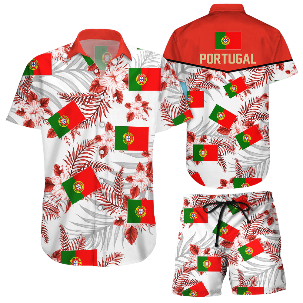 Portugal National Soccer Team Qatar World Cup 2022 Season Winter World Cup 3D Hawaiian Shirt