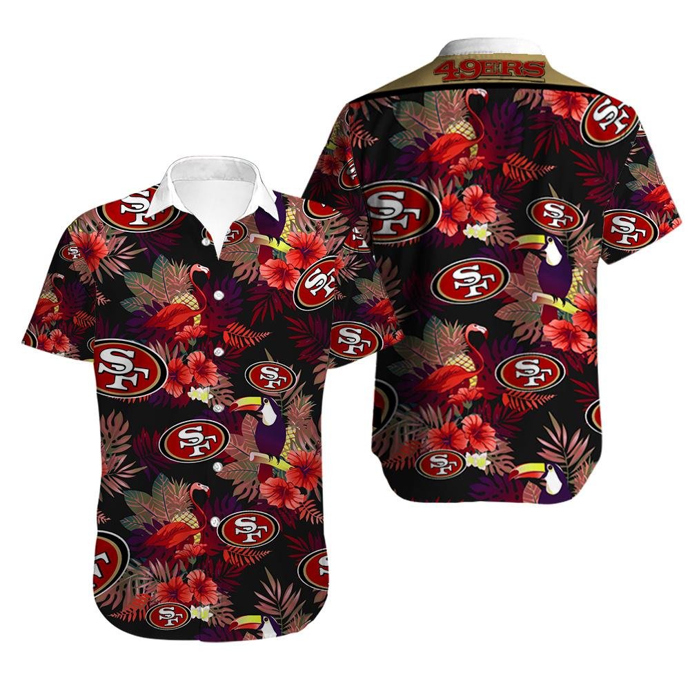 San Francisco 49ers Hawaiian Shirt Aloha Shirt for Men Women Best Gift For Fans