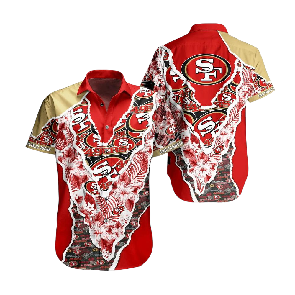 San Francisco 49ers NFL Hawaii Shirt Graphic Floral Pattern This Summer Meaningful Gifts For Fans