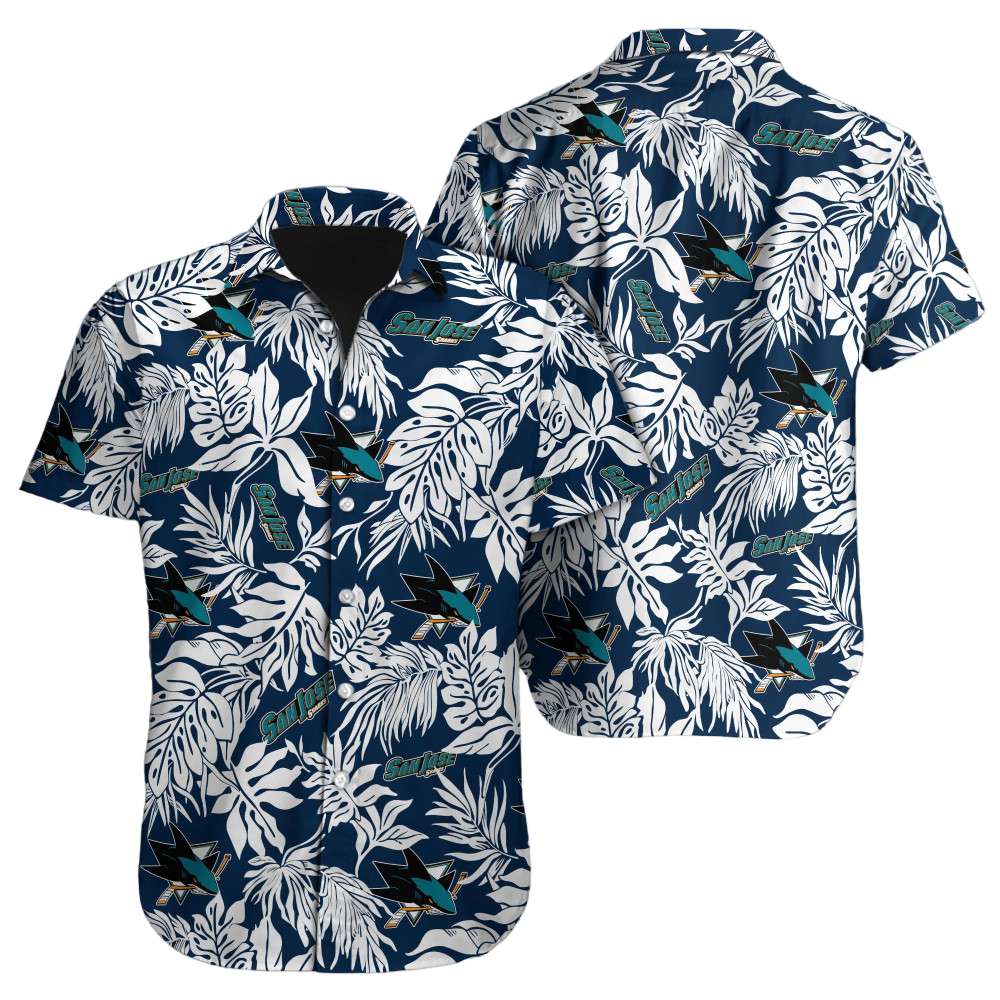 San Jose Sharks Hawaiian shirt NHL Shirt for Men Women Gift for Fans