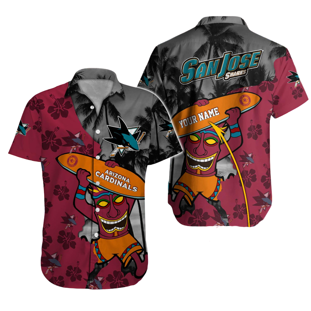 San Jose Sharks NHL Hawaiian Shirt Custom Hawaii Shirt for Men Women Gift for Fans