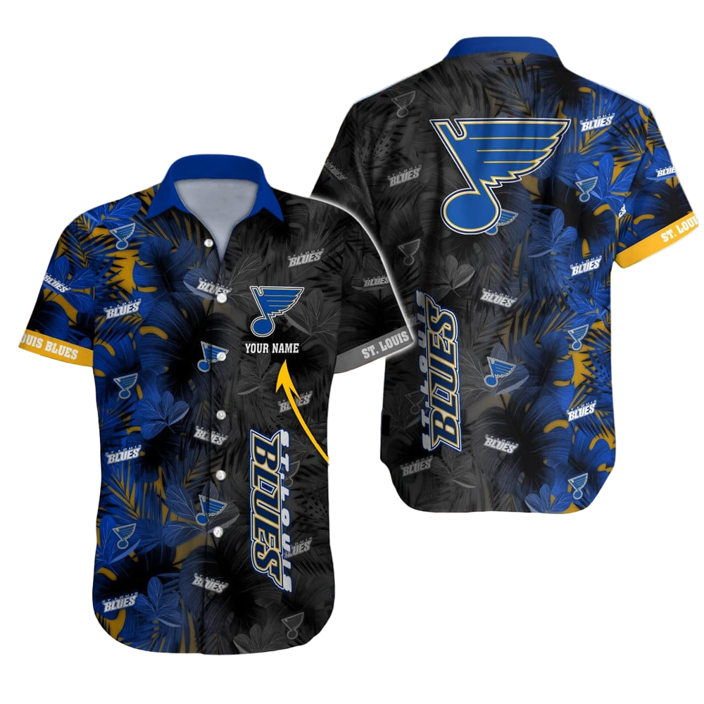 St Louis Blues NHL Hawaii Shirt Custom Hawaii Shirt for Men Women Gift for Fans