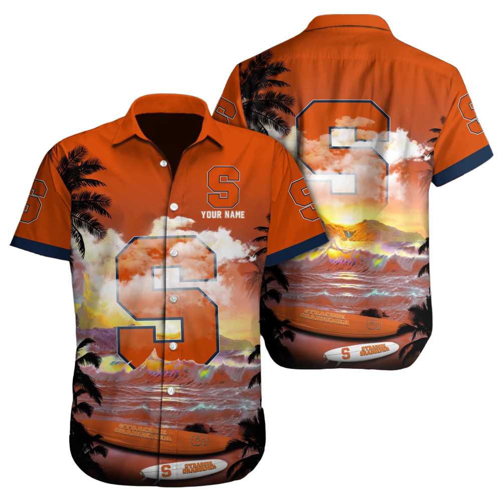 Syracuse Orange NCAA2 Custom Hawaii Shirt  for Men Women Gift for Fans