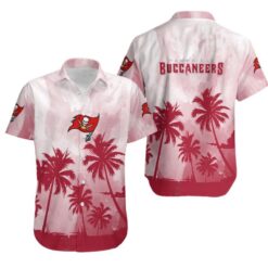 Tampa Bay Buccaneers Coconut Trees NFL Gift For Fan Hawaiian Shirt Aloha Shirt for Men Women