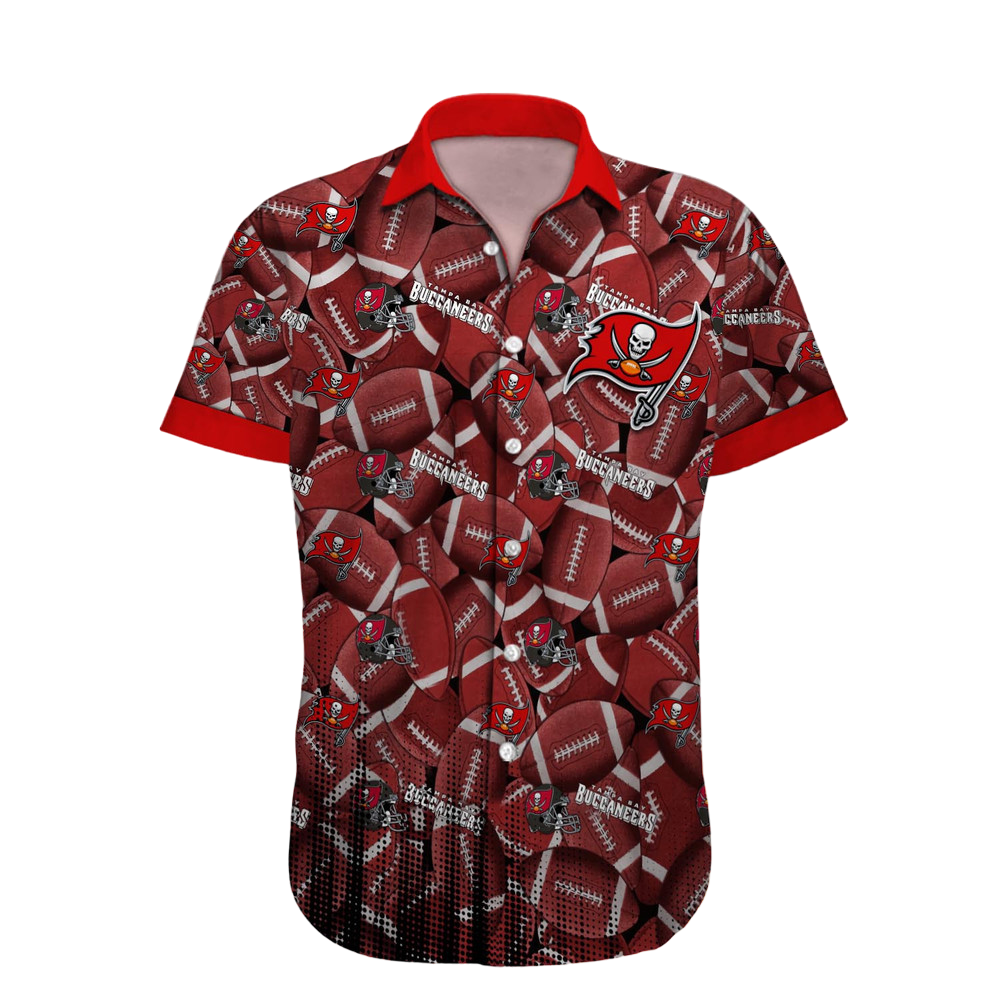 Tampa Bay Buccaneers Hawaiian Shirt NFL Football Custom Hawaiian Shirt for Men Women Gift For Fans