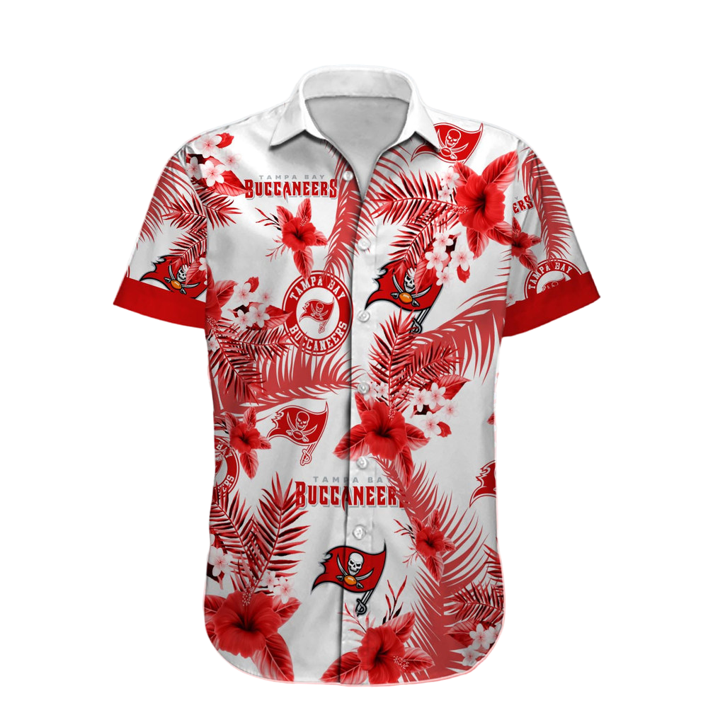 Tampa Bay Buccaneers Hawaiian Shirt NFL Football Custom Hawaiian Shirt for Men Women Gift For Fans