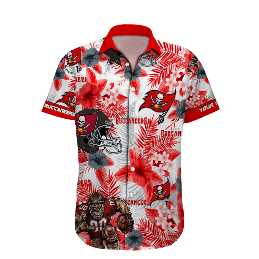 Tampa Bay Buccaneers Hawaiian Shirt NFL Football Custom Hawaiian Shirt for Men Women Gift For Fans