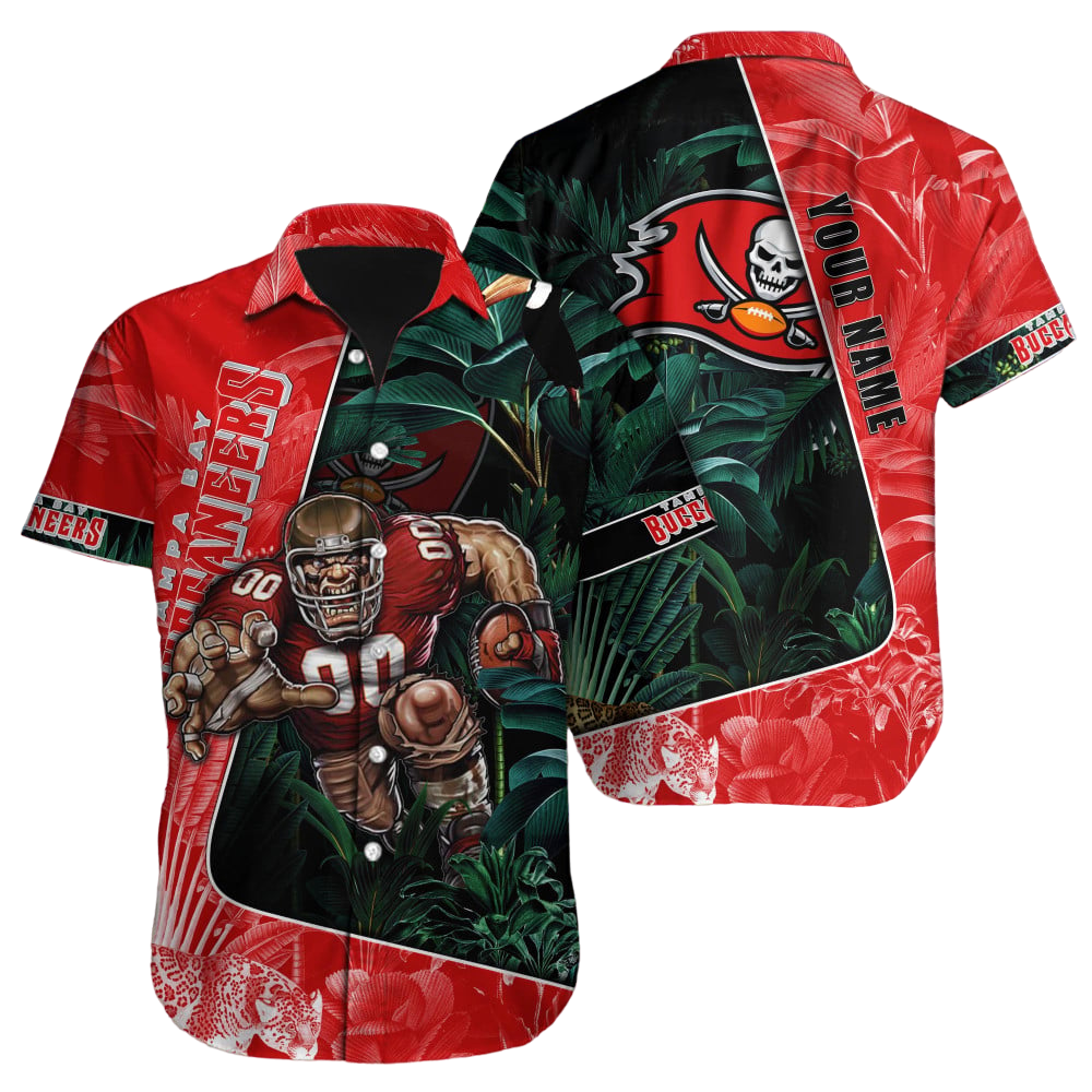 Tampa Bay Buccaneers Hawaiian Shirt NFL Football Custom Hawaiian Shirt for Men Women Gift For Fans