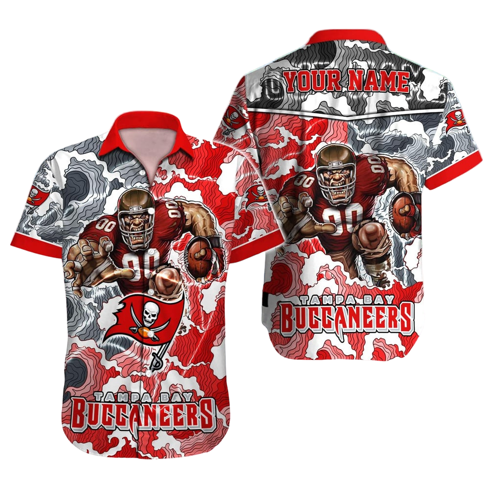 Tampa Bay Buccaneers Hawaiian Shirt NFL Football Custom Hawaiian Shirt for Men Women Gift For Fans