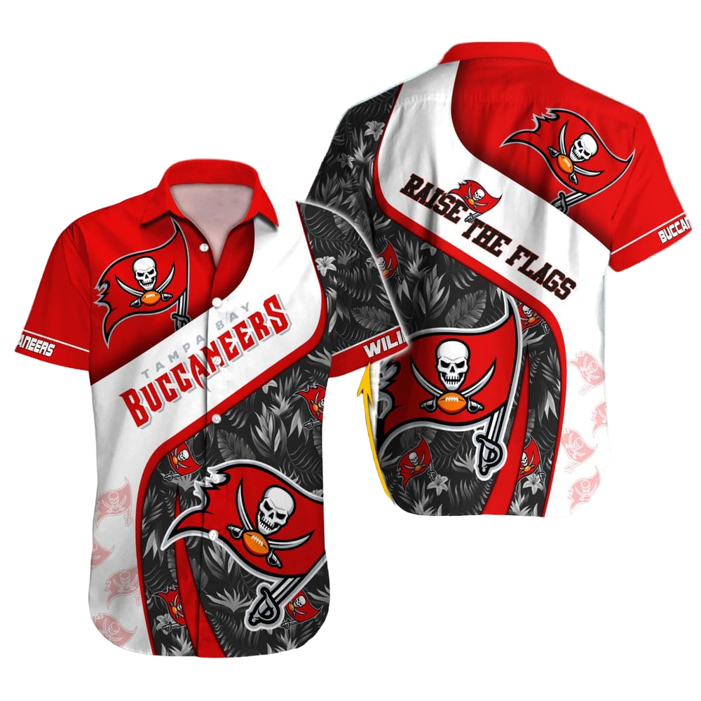 Tampa Bay Buccaneers Hawaiian Shirt NFL Football Custom Hawaiian Shirt for Men Women Gift For Fans