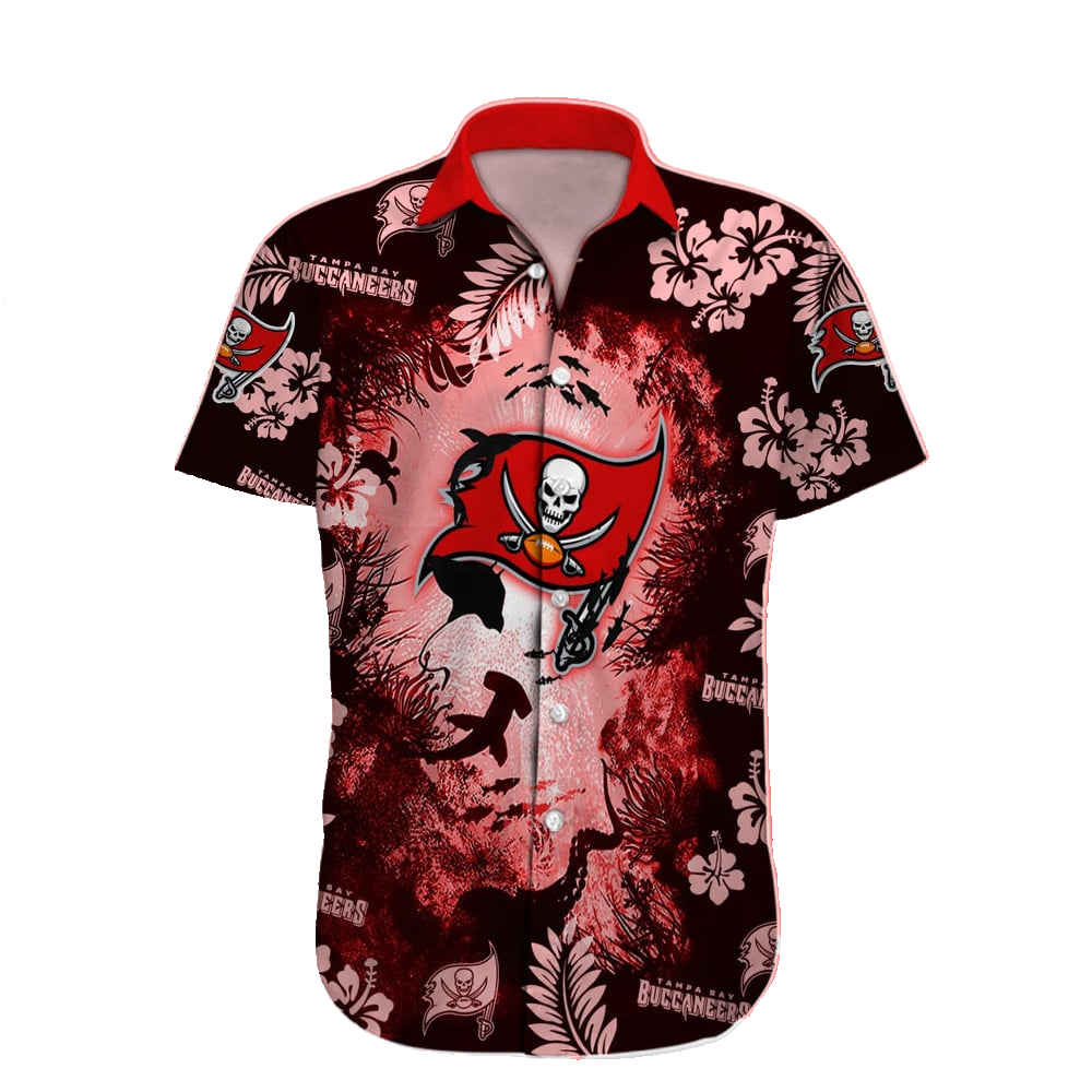 Tampa Bay Buccaneers Hawaiian Shirt NFL Football Custom Hawaiian Shirt for Men Women Gift For Fans