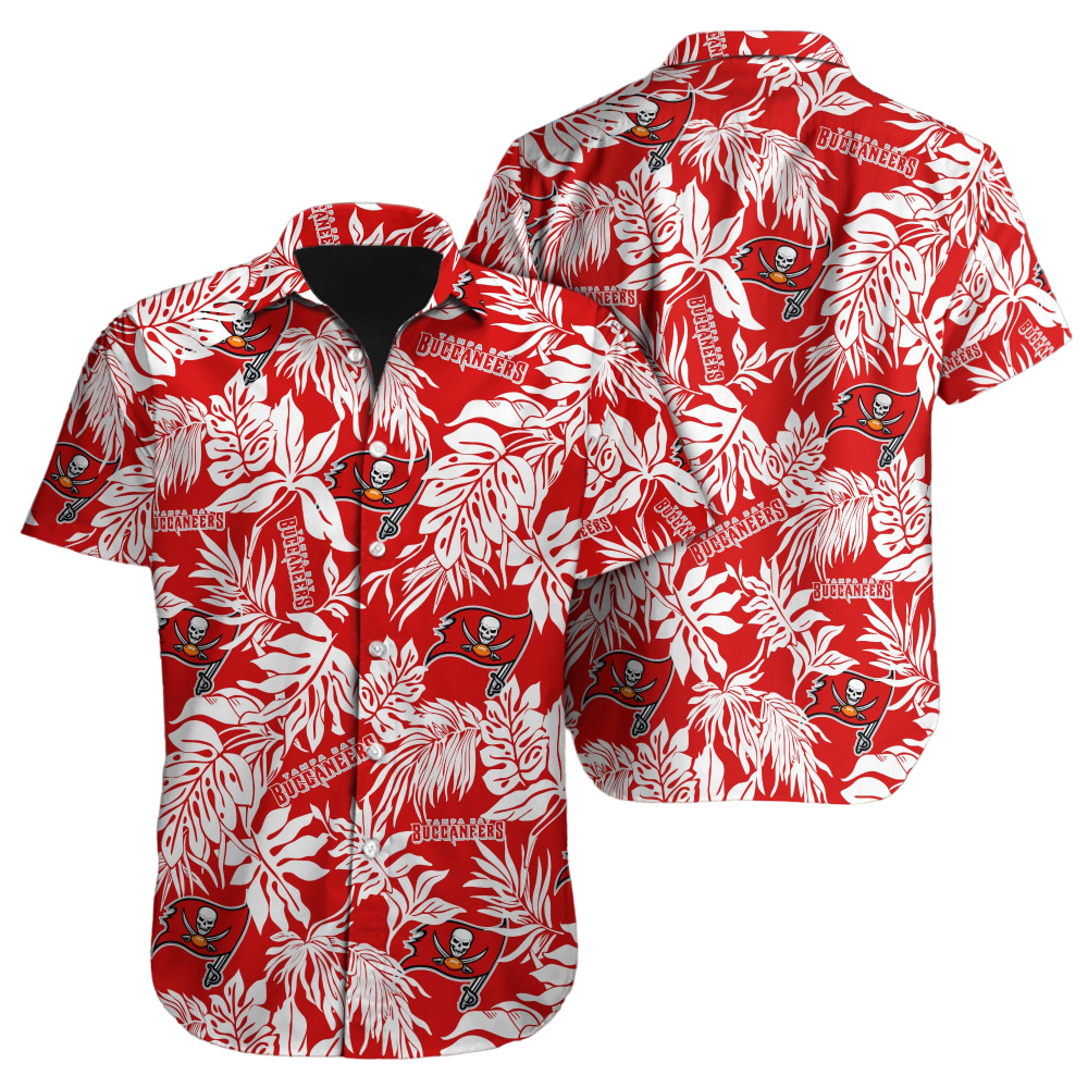 Tampa Bay Buccaneers Hawaiian Shirt NFL Football Hawaiian Shirt for Men Women Gift For Fans39046