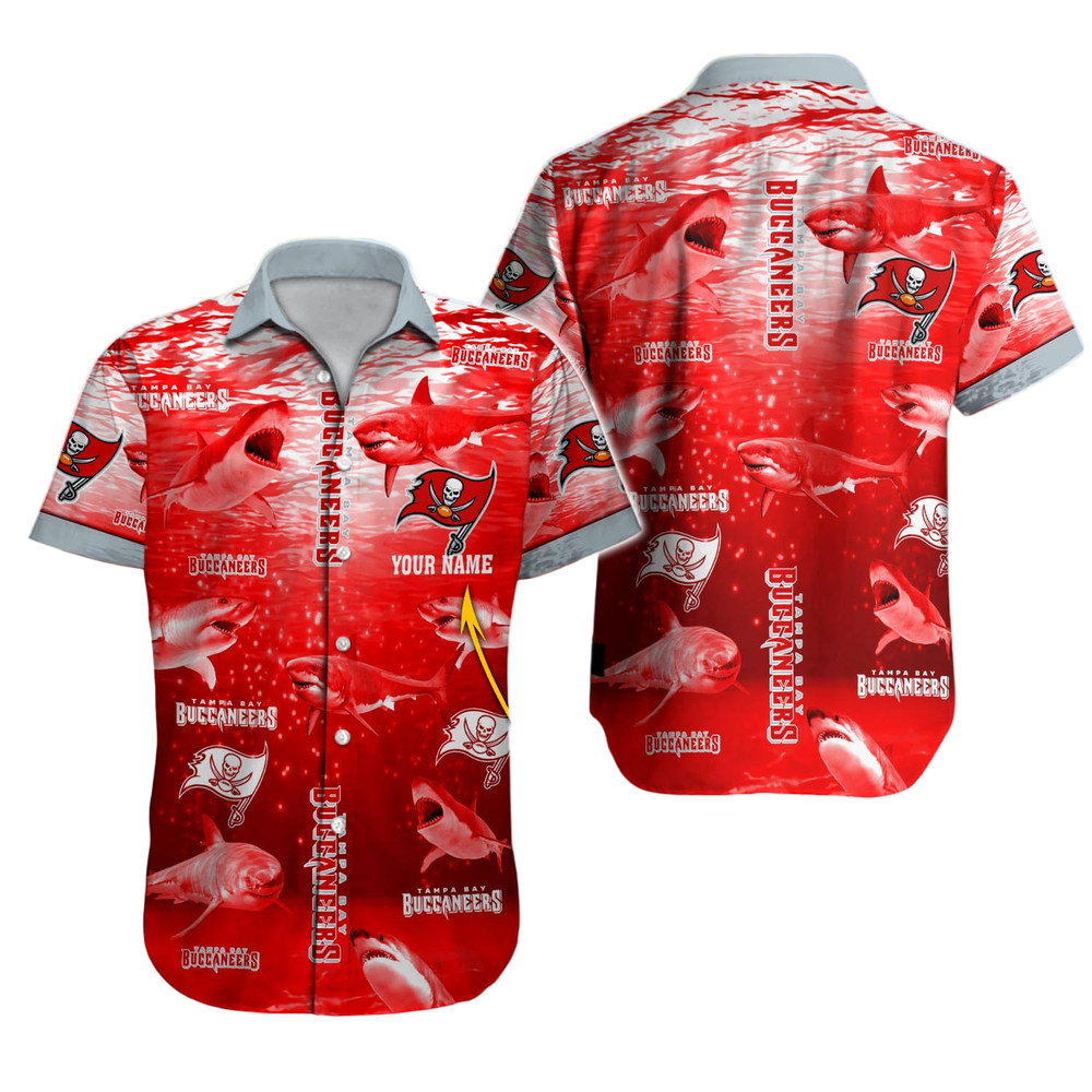 Tampa Bay Buccaneers NFL Hawaii Shirt NFL Football Custom Hawaiian Shirt for Men Women Gift For Fans