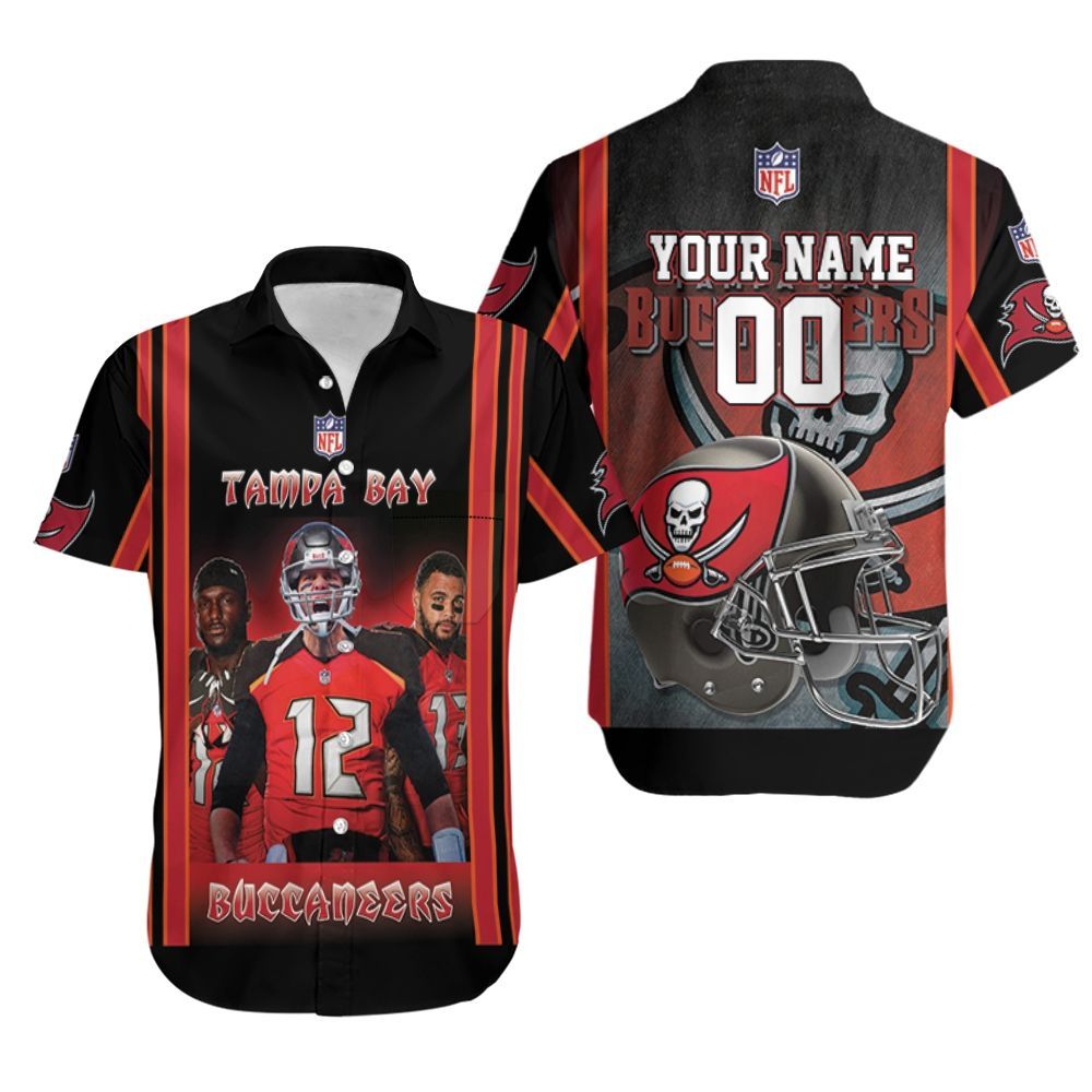 Tampa Bay BuccaneersSuper Bowl Nfc South Champions1 Personalized Hawaiian Shirt Aloha Shirt for Men Women