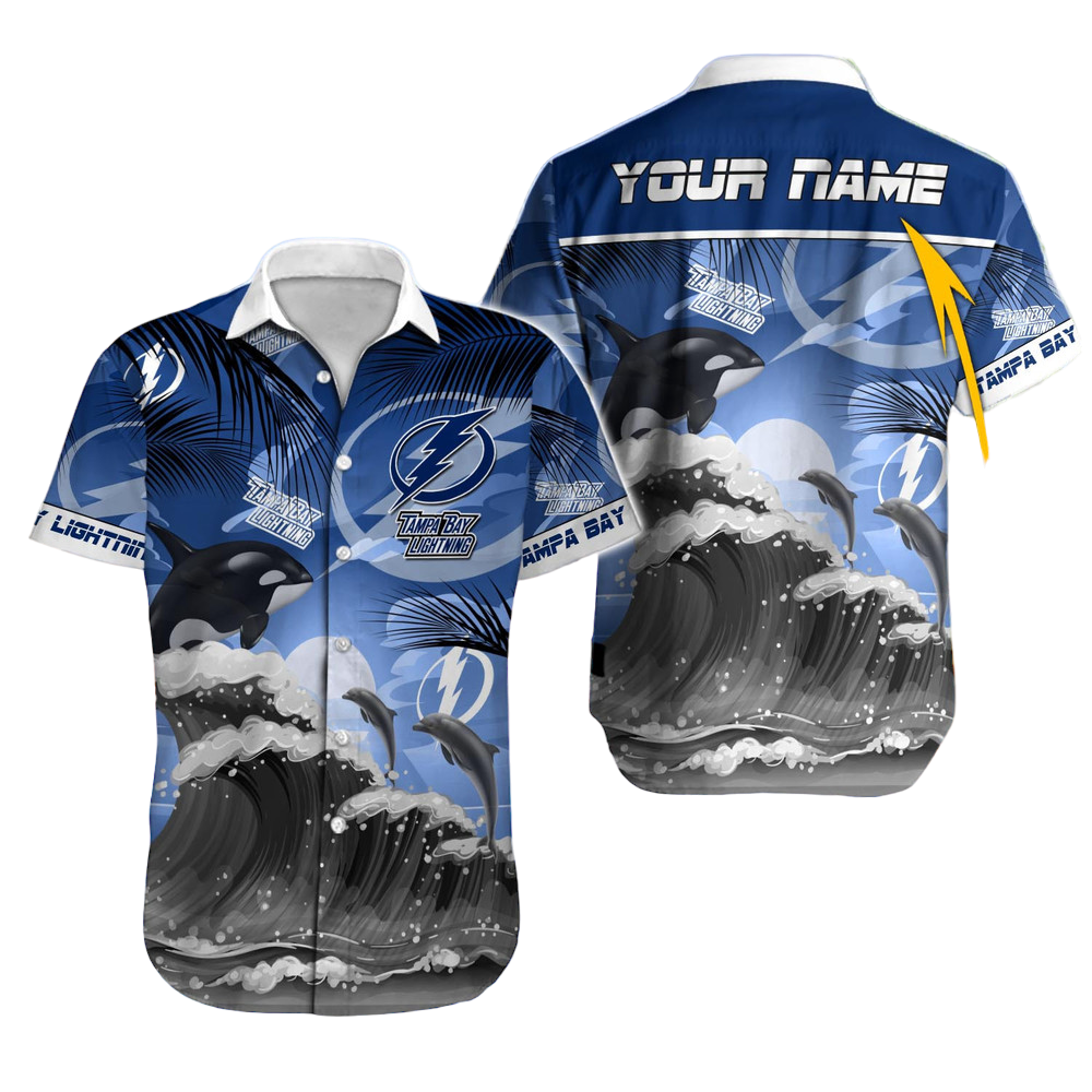 Tampa Bay Lightning NHL Hawaiian Shirt Custom Hawaii Shirt for Men Women Gift for Fans