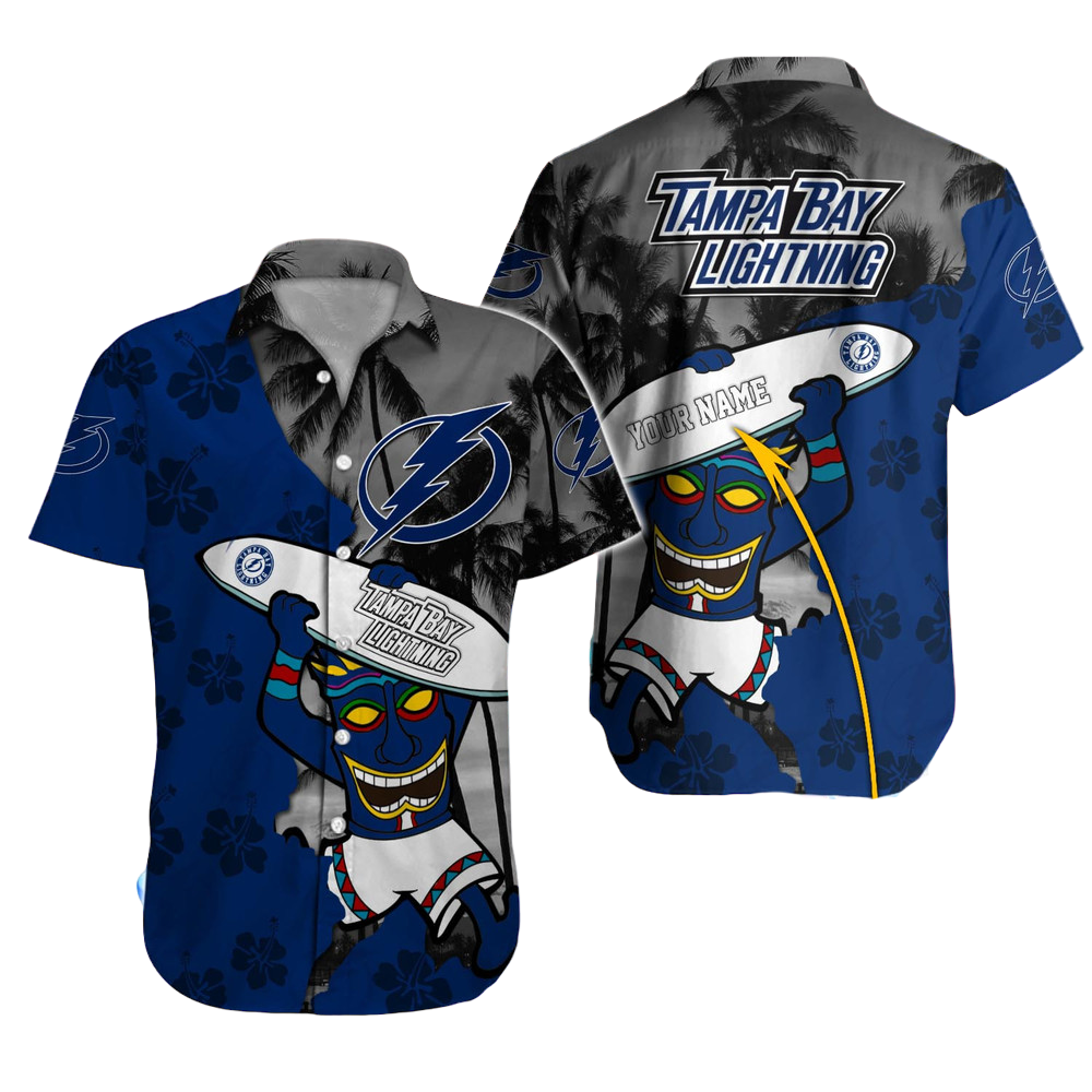 Tampa Bay Lightning NHL Hawaiian Shirt Custom Hawaii Shirt for Men Women Gift for Fans