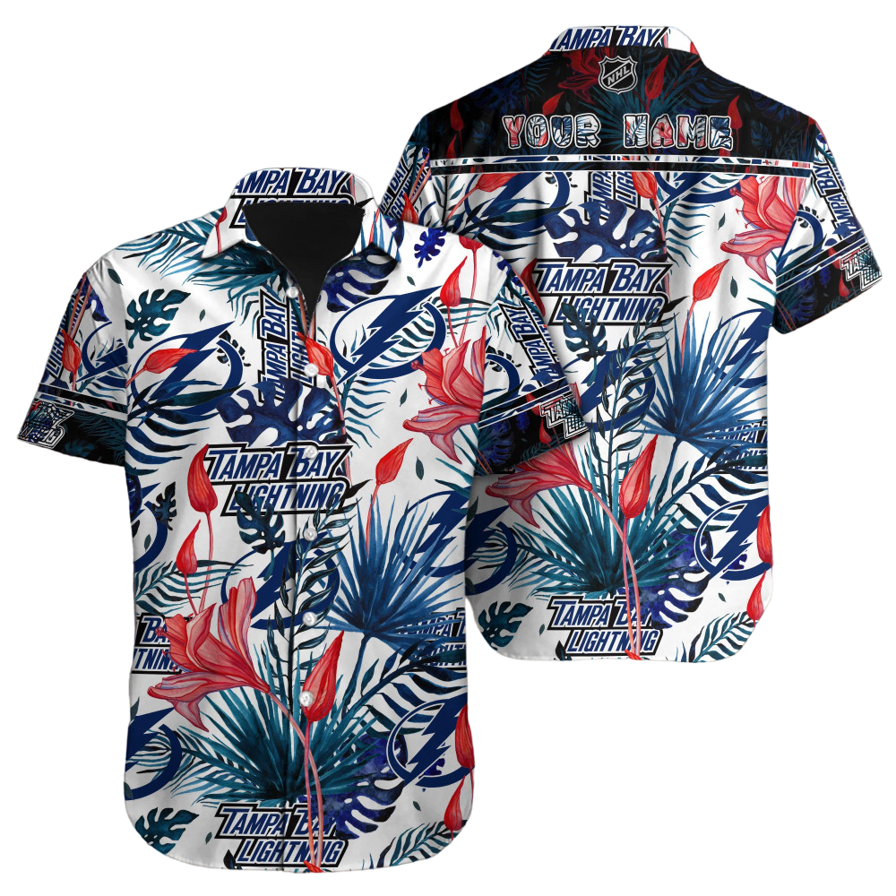 Tampa Bay Lightning NHL Hawaiian Shirt Custom Hawaii Shirt for Men Women Gift for Fans