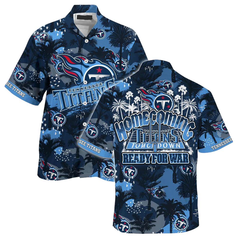 Tennessee Titans NFL Beach Shirt For Sports Fans This Summer Hawaiian Shirt