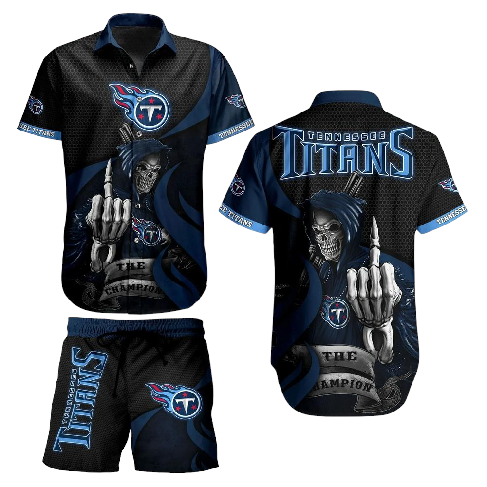 Tennessee Titans NFL Football Hawaiian Shirt And Short Graphic Summer The Champion Gift For Men Women
