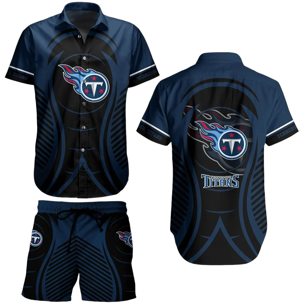 Tennessee Titans NFL Hawaiian Shirt And Short New Collection Summer Best Gift For Big Fans