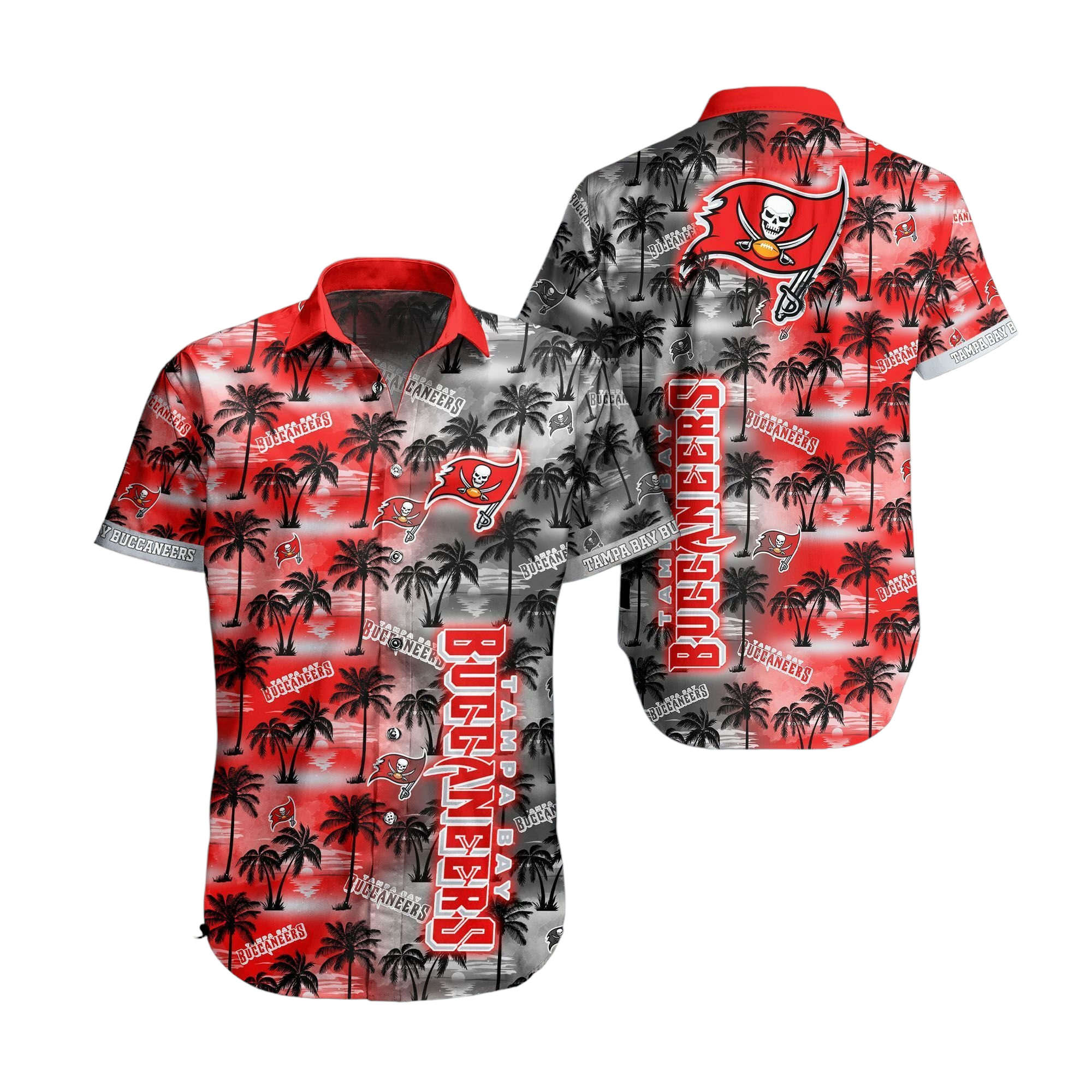 Th0033 Tampa Bay Buccaneers Hawaiian Shirt Aloha Shirt for Men Women
