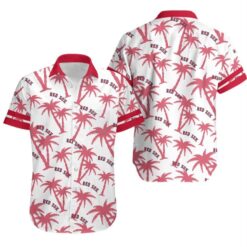 Topsportee Boston Red Sox Coconut Tree Hawaiian Shirt Aloha Shirt for Men Women