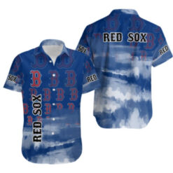 Topsportee Boston Red Sox Hawaiian Shirt Aloha Shirt for Men Women Summer Collection