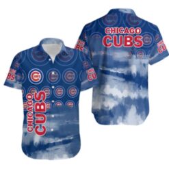 Topsportee Chicago Cubs Hawaiian Shirt Aloha Shirt for Men Women Summer Collection