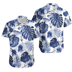 Topsportee New York Yankees Tropical Flower Limited Edition Hawaiian Shirt Aloha Shirt for Men Women