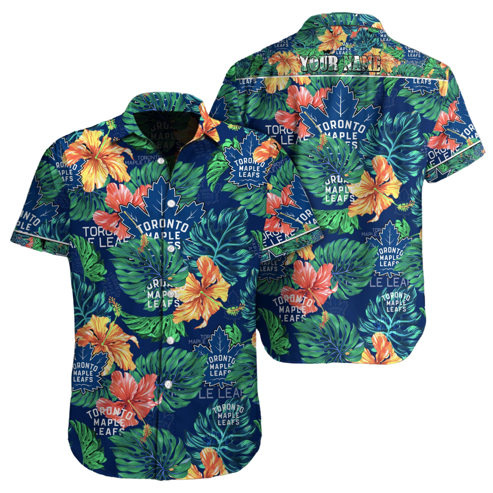 Toronto Maple Leafs NHL Custom Hawaiian shirt for Men Women Gift for Fans