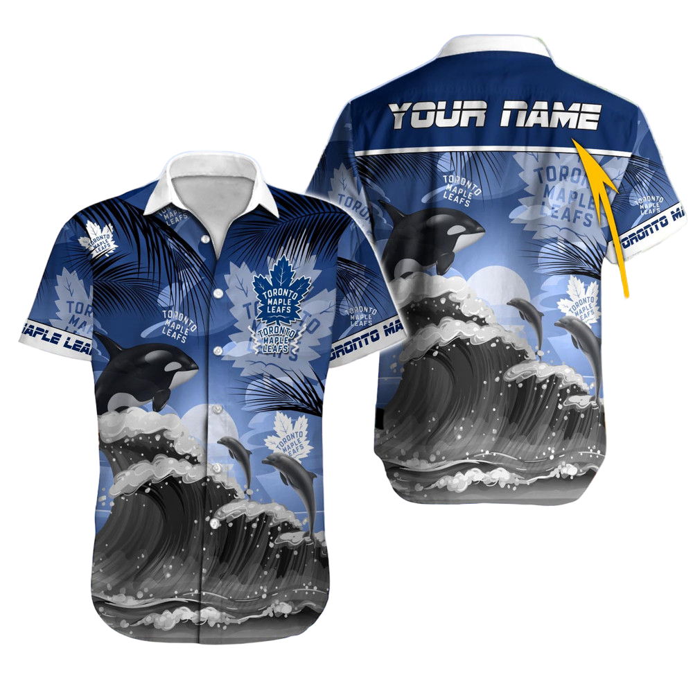 Toronto Maple Leafs NHL Hawaiian Shirt Custom Hawaii Shirt for Men Women Gift for Fans