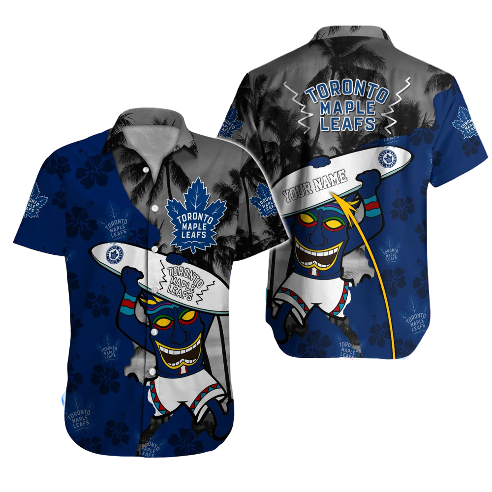 Toronto Maple Leafs NHL Hawaiian Shirt Custom Hawaii Shirt for Men Women Gift for Fans