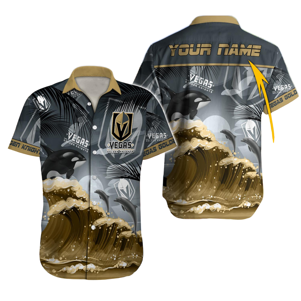 Vegas Golden Knights NHL Hawaiian Shirt Custom Hawaii Shirt for Men Women Gift for Fans