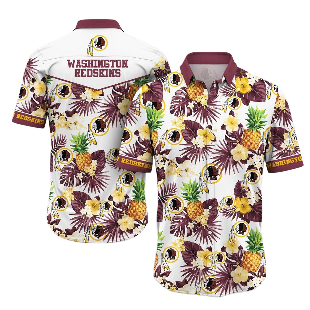 Washington Redskins NFL Hawaiian Shirt Tropical Pattern Graphic Hawaii Shirt For Fan Ever