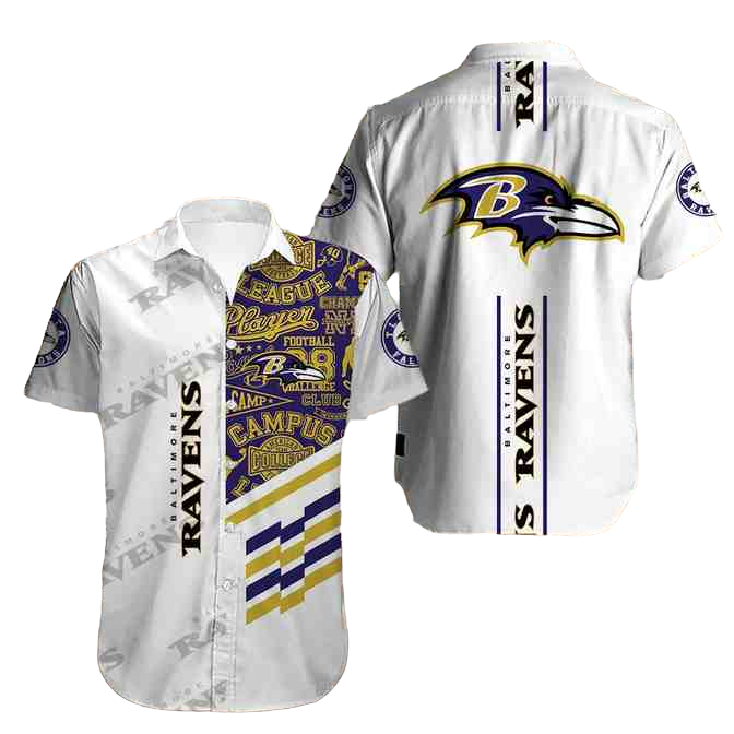 baltimore ravens Hawaiian Shirt Aloha Shirt for Men Women