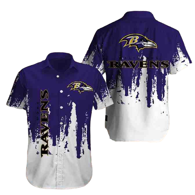 baltimore ravens Hawaiian Shirt Aloha Shirt for Men Women